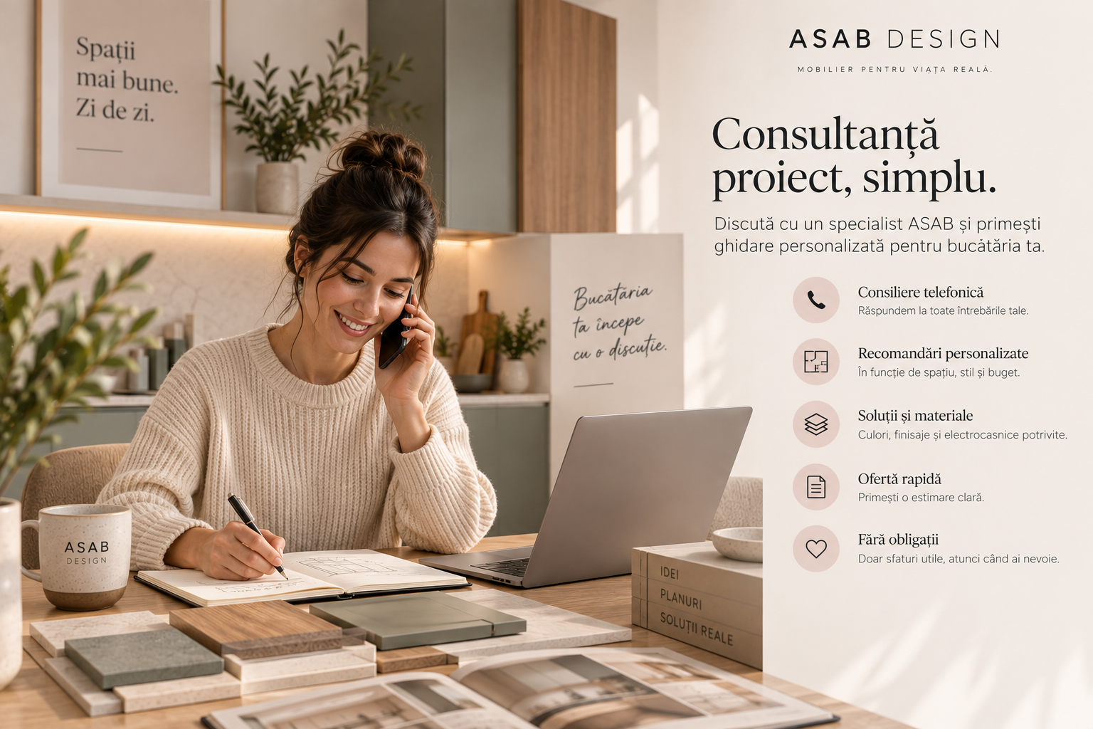 Consultanță bucătării ASAB DESIGN